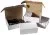 Boîtes envois postaux 230x150x100mm blanc fefco 0427 (B D14F11T14)