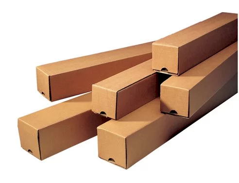 Tubes carrés 80x80x800mm brun 3mm, F0210, bandé, qual. B-KT19