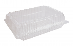 Boîtes à pâtisserie PET 282x182x80mm transparent