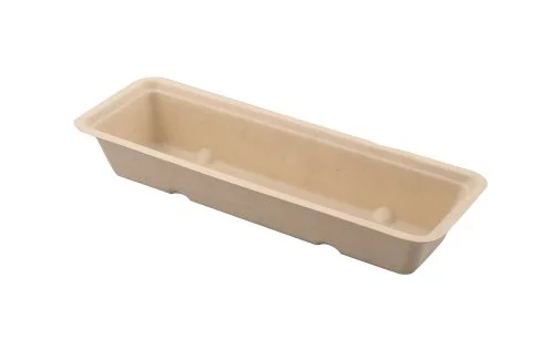 Barquettes de snack A16 brun canne de sucre bio
