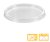 Deksel PS rond 64mm tbv sauscup 445306