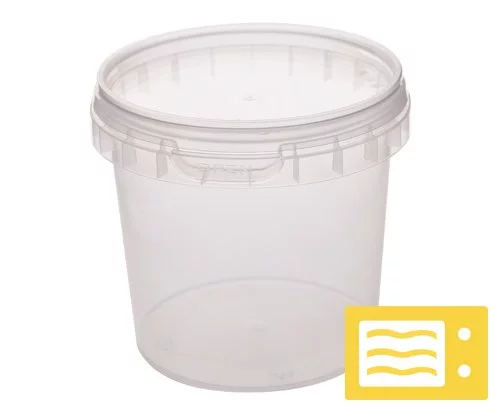 Ringlock cup 520ml diamètre 95mm transparent avec couvercles