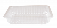 Fleischverpackungsschale  RPET 220x170x45 mm Transparant - FT78/45 klar