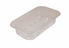 Vleesschaal PET/PE 175x103x40mm transparant