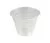 Bio-dessert cup PLA 250ml 96x75mm