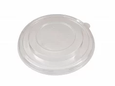 PET deksel Ø 148 mm - Transparent für Kraftschale 470ml/16oz 450567