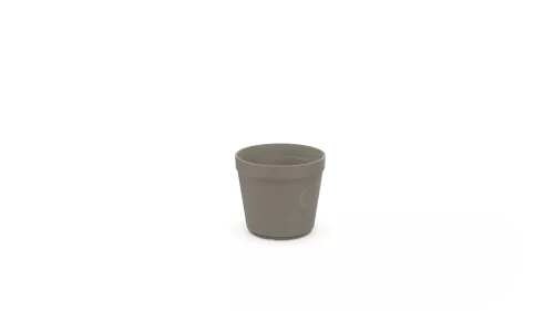 Drinkbeker PP 200ml sand dark herbruikbaar