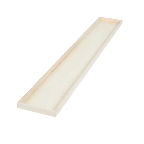Holze servierplatte 100x15x2cm rechteckig, degustatie