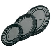 10 Caterware-Schalen oval, 55 cm schwarz