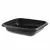 Maaltijdtray PP 168x146x35mm 355cc zwart, deksel: 456236