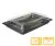 Sushi bak bodem APET 214x142x27mm zwart (deksels: 456504)