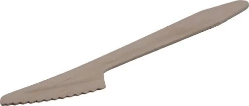 100 Holzmesser 16.5cm Breite 2cm Dicke 1,6 mm