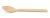 Lepel bamboe 17cm breedte 3.3cm dikte 1.9mm