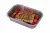 Schaal aluminium 178x136x34mm 105my, rechthoekig, 600cc