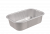 Schaal aluminium 220x150x60mm 1380ml deksel:462611