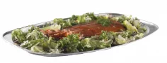Caterw. schalen aluminium 548x359x22mm ovaal