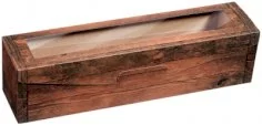 1-flesdoos 385x92x95mm liggend Passepartout Vintage