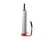 Handafroller metaal 50cm zwart/rood