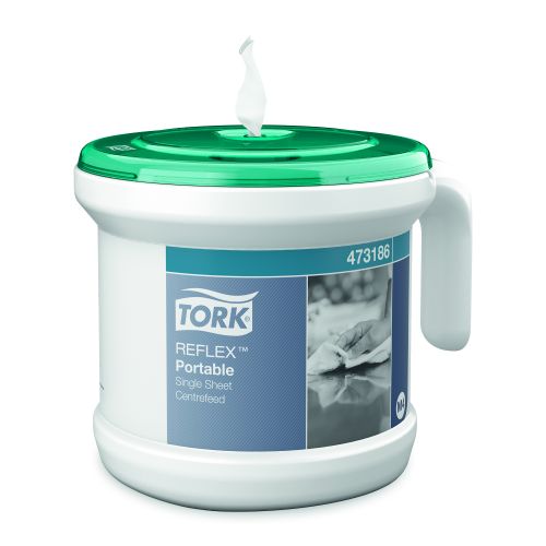 Tork Reflex Portable Starter Pack HxLxP = 220x266x225 mm, pour M4 blanc