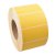 étiquettes jaune 96x48mm vélin thermofusible permanent, cœur 76mm, perforation