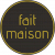 Etiketten @35mm zwart-geel 'FAIT MAISON'