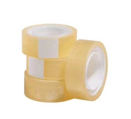10 Rol. Klebeband, 15 mm x 33 m transparent kleiner Kern