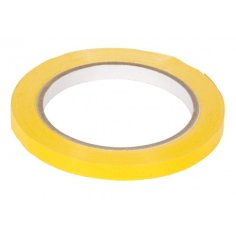 Tape PVC 9mmx66mtr geel