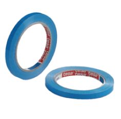 Rol vinylklebeband PVC 9mmx66mtr 39my auer, lösungsmittelhaltiger Klebstoff blau, lösungsmittelkleber