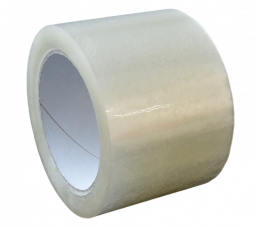 Tape PP 75mmx66mtr transparant 56my