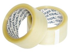 Tape PP hotmelt 48mmx1000mtr 28my transparant