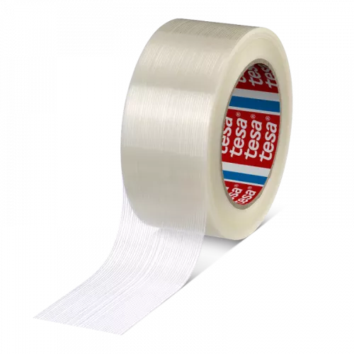 Scotch filament 50mmx50m transparent, tesa 4590 PET/fibre de verre