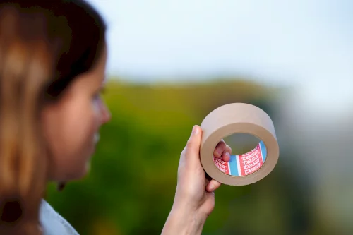 Papierband 50 mm x 50 m FSC Öko-Gummikleber