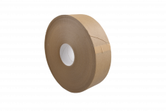 Papier tape 75mmx500mtr bruin hotmelt 60-95 g/m2