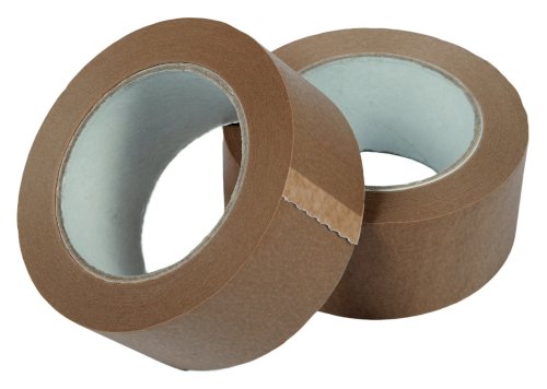 Tape papier eco 50mmx50mtr bruin solvent belijming