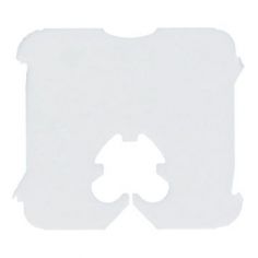 Broodclip papier wit G-59 dikte 0,8 mm, 9010