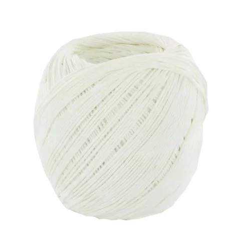 Spule à 100 g gebleicht Flachsband für Rouladen, ca. 90 mtr