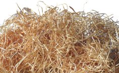 Feine Holzwolle 2mm (Abnahme pro Ballen +/- 15 kg)