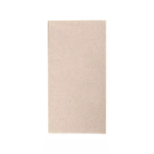 Servet ongebleekt 33x33cm 1-lgs, 1/8 vouw, FSC