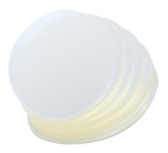 Rondellen BOPP ovaal 11x8cm transparant, 30my