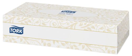 Tissues Tork extra soft facial 2-lgs, 20x20cm, F1 Premium