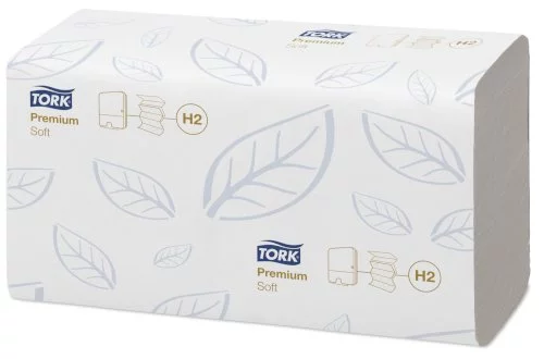 Tork Xpress Soft handdoek wit multifold, 2-lgs 34x21,2cm H2