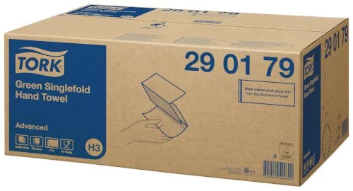 Handtücher Tork Advanced H3 2-lagig 23x25cm grün H3 Advanced