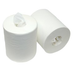 Papier de nettoyage Midi centerfeed blanc