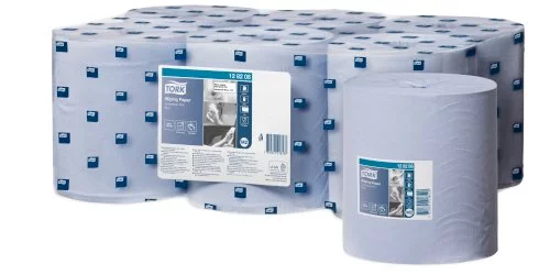 6 Rol. Centerfeed Tork Advanced M2 Wiper 415 1-lagig 320 m x 20 cm blau