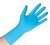 Soft handschoen nitril maat M blauw ongepoederd