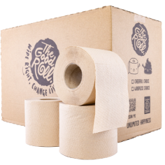 Rollen Toilettenpapier 3-lagig 100% Bambus, 250 Blätter