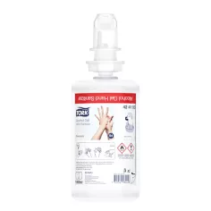 Flacon handdesinf. Tork alcoholgel 1ltr transparant