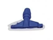 Moppklammer Kunststoff blau
