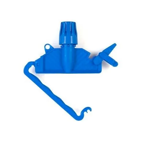 Moppklammer Kunststoff blau