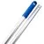 Steel aluminium 150cm @2.4cm tbv vlakmophouder en vliesdoekhouder